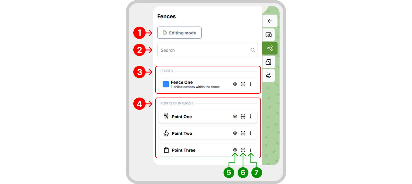 Imagem: Interface principal do mapa.